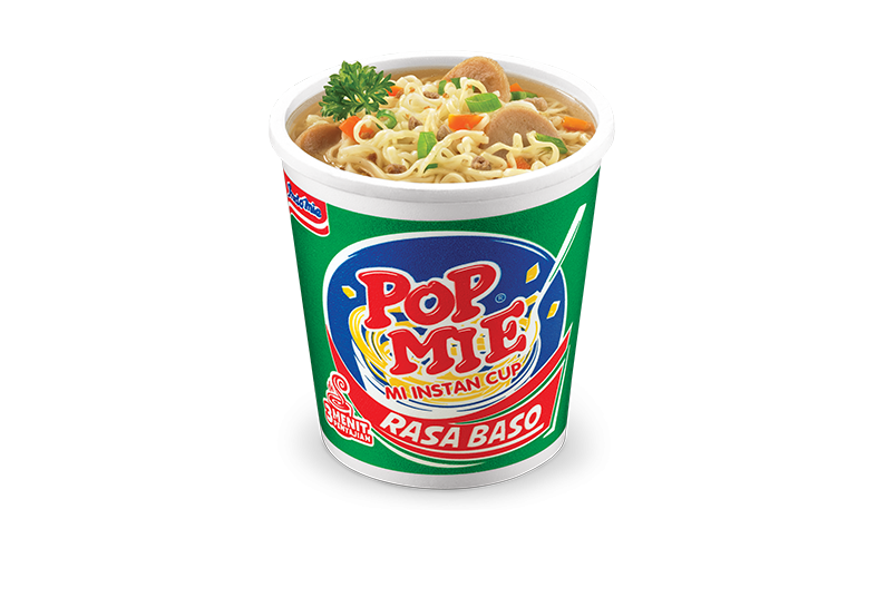 POP MIE 牛肉丸杯麵 (75g*24入/箱)