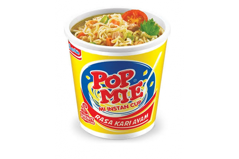 POP MIE咖哩雞肉杯麵 (75g*24入/箱)
