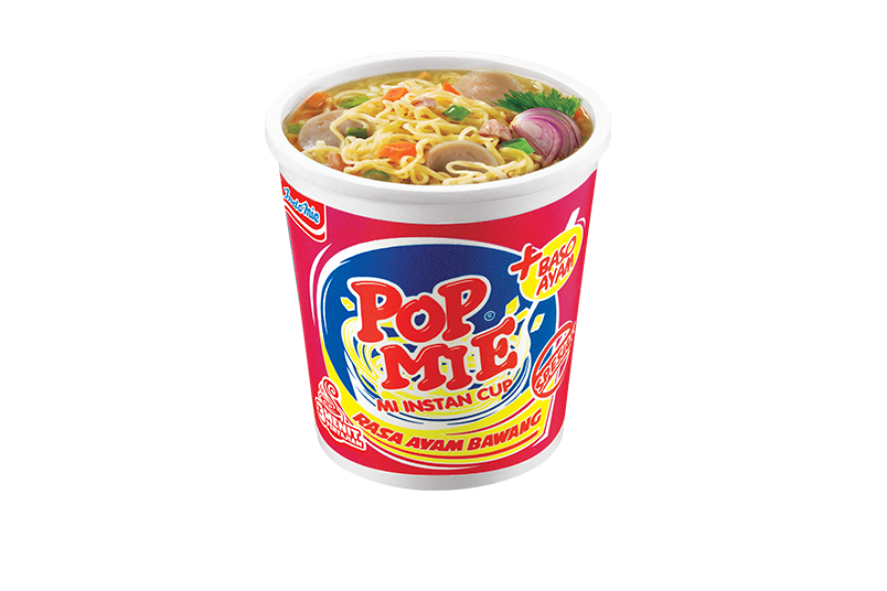 POP MIE 洋蔥雞肉杯麵 (75g*24入/箱)