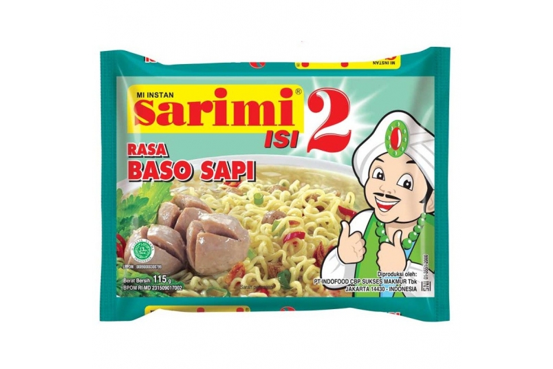 SARIMI ISI2 牛肉丸湯麵 (115g*24入/箱)
