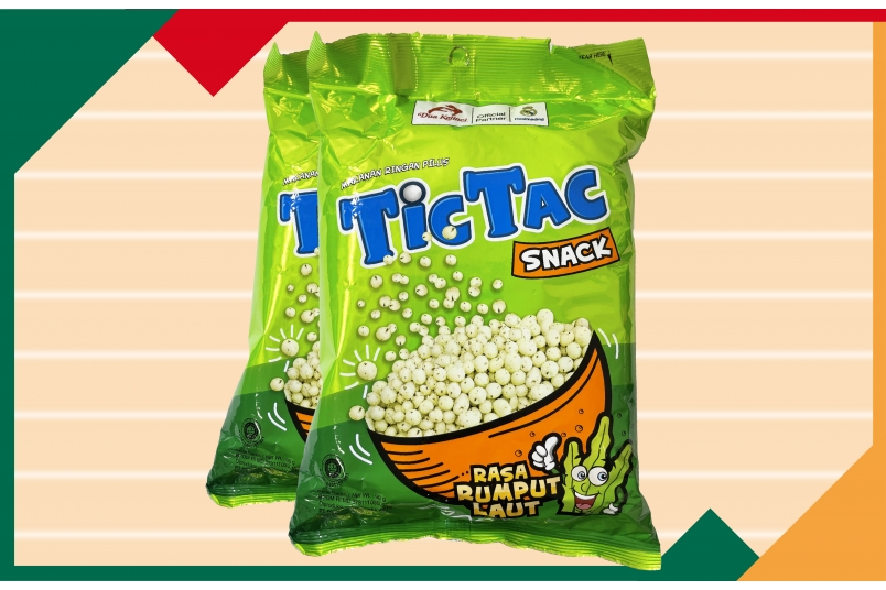 餅乾球(海苔) TIC TAC SNACK RUMPUT LAUT 2 (90g±10%)