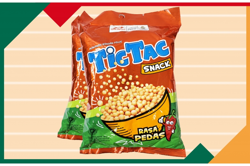 餅乾球(辣味) TIC TAC SNACK PEDAS 3 (90g±10%)