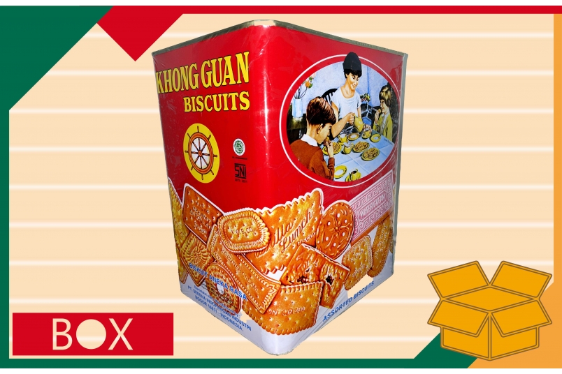 康元綜合餅乾(大) KHONGGUAN BISCUITS MERAH (1600g±10%*6入/箱)