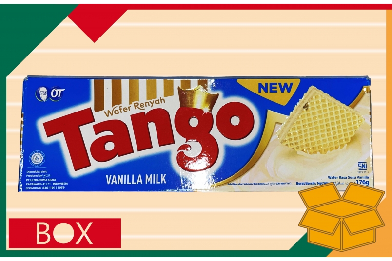 威化餅乾(香草) WAFER TANGO VANILLA (176g±10%*24入/箱)