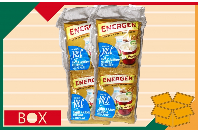 香草麥片 ENERGEN VANILLA (29g±10%*10)*16入/箱)