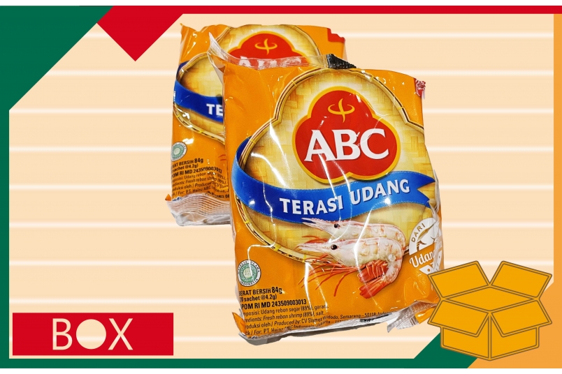 蝦膏 ABC TERASI UDANG ((4.2g±10%*20)*36入/箱)