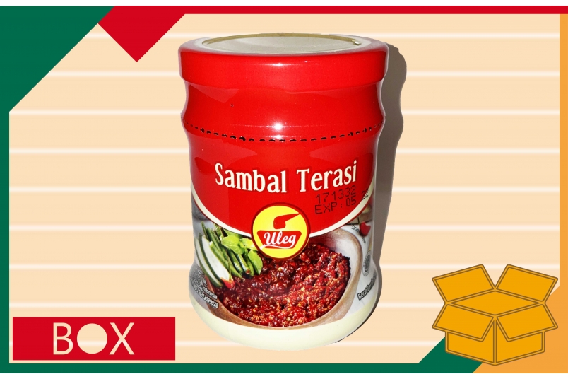 辣椒醬-蝦醬 FINNA SAMBEL TERASI“ULEG”BOTOL (190g±10%*12入/箱)
