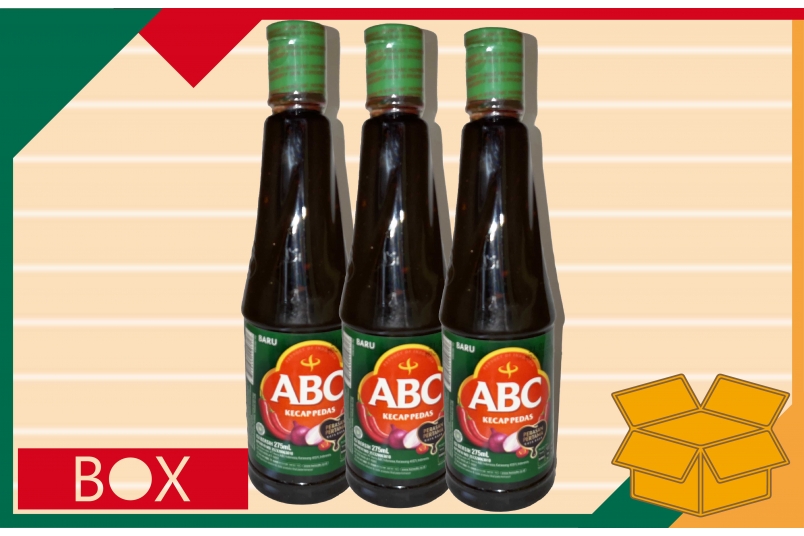 ABC 辣味甜醬油 ABC KECAP PEDAS SEDANG PLASTIC (275ml±10%*24入/箱)