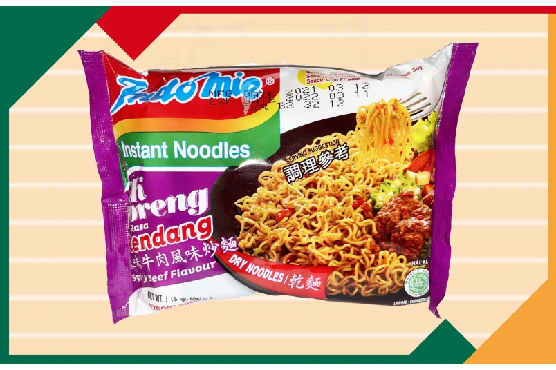 辣味牛肉炒麵 Indomie Goreng Rendang (80g±10%)