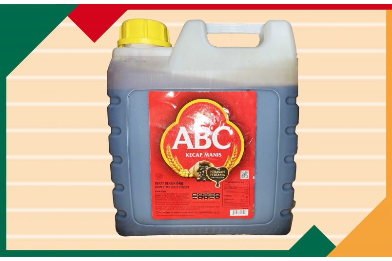 ABC 甜醬油-塑膠桶 ABC KECAP MANIS (6kg±10%)