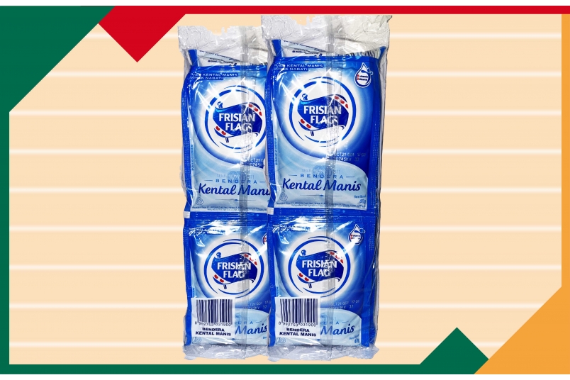 旗牌煉乳(原味) FRISIAN FLAG MILK SUSU BENDERA SACHET ORIGINAL (40g±10%*6)