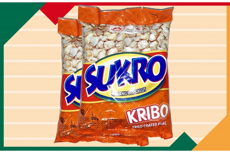 蛋酥豌豆 SUKRO KACANG BERSALUT KRIBO (130g±10%)