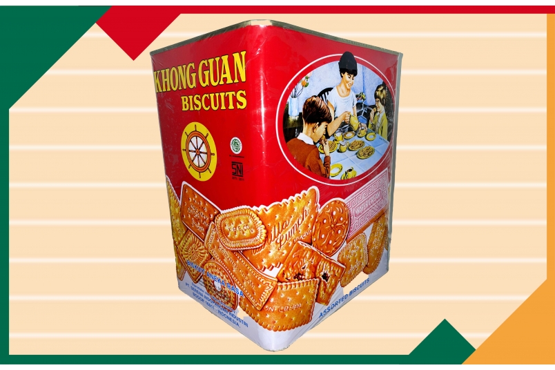 康元綜合餅乾(大) KHONGGUAN BISCUITS MERAH (1600g±10%*6入/箱)