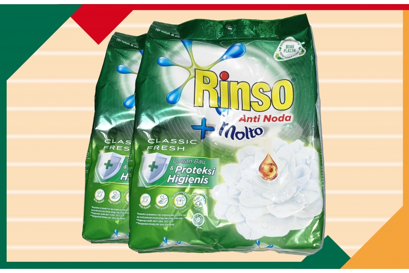 洗衣粉(綠色) RINSO  DETERGENT （HIJAU）(770g±10%)
