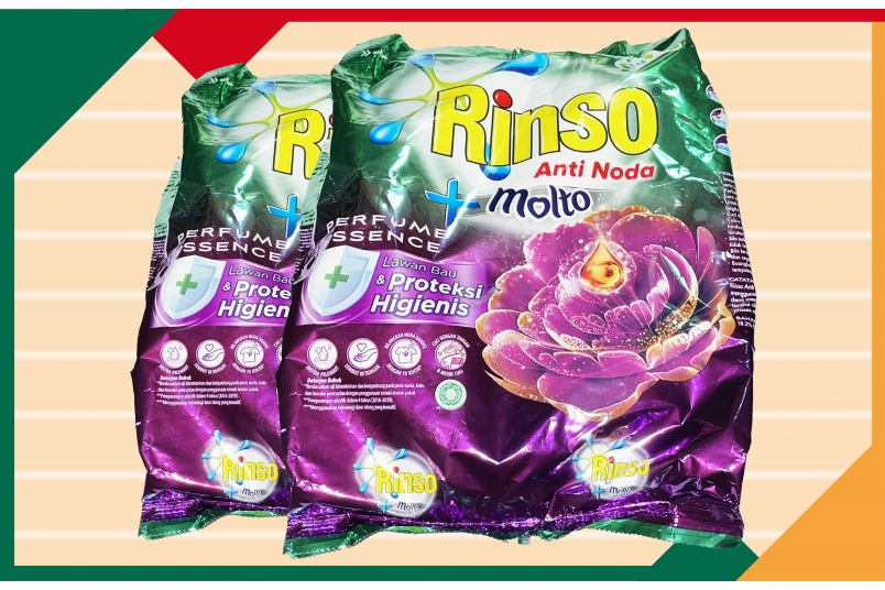 洗衣粉(紫色) RINSO ANTI-NODA +MOLTO PERFUME ESSENCE (770g±10%)