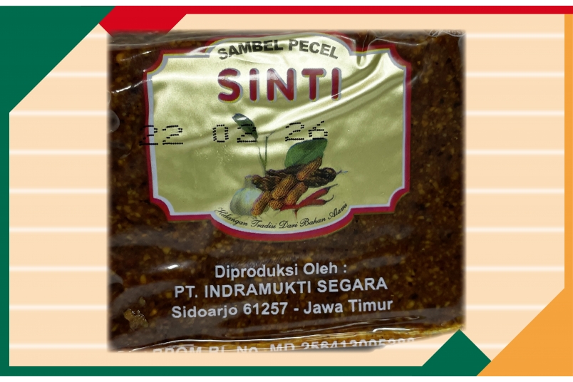 花生醬 SINTI SAMBEL PECELSINTI (200g±10%)