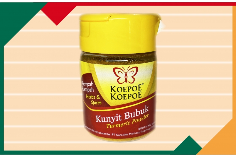  黃薑粉 KUNYIT KUPU-KUPU (25g±10%)