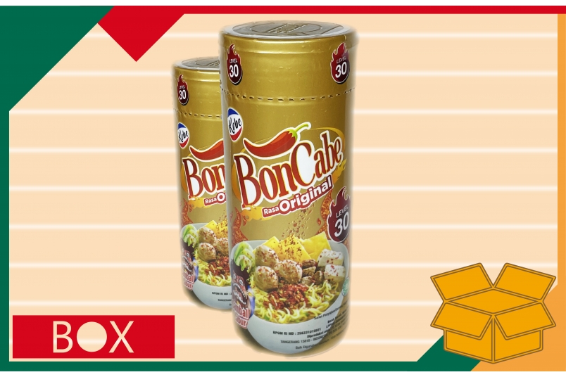 金瓶辣椒粉(特辣) KOBE BON CABE RASA ORIGINAL LV30 (40g±10%*24入/箱)